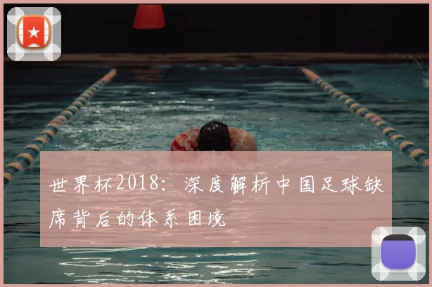 世界杯2018：深度解析中国足球缺席背后的体系困境