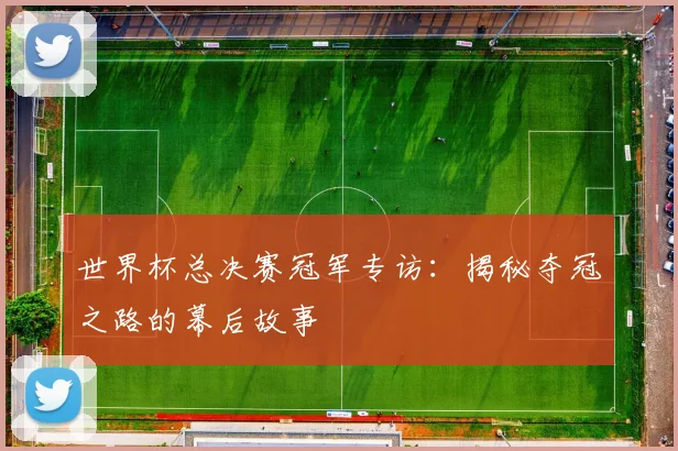 世界杯总决赛冠军专访：揭秘夺冠之路的幕后故事