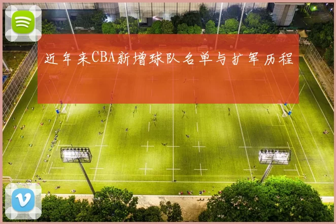 近年来CBA新增球队名单与扩军历程
