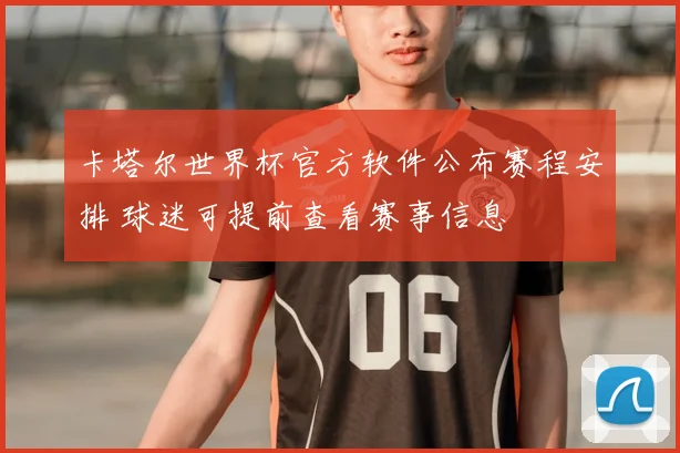 卡塔尔世界杯官方软件公布赛程安排 球迷可提前查看赛事信息